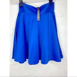 Blue skirt